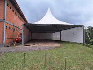 TENDA CHAPÉU DE BRUXA 10X10 BRANCA